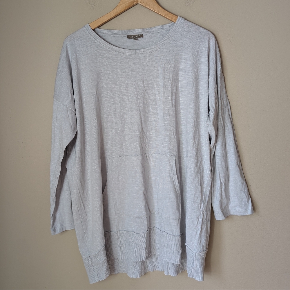 Lilla P top with front pocket size XL